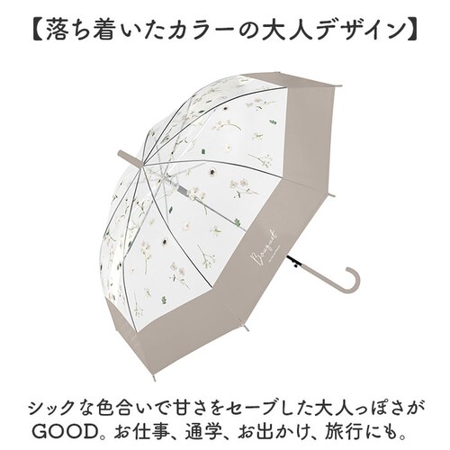 ビニール傘おしゃれ 通販 ビニール傘 ジャンプ傘 ビニール 傘 雨傘 長傘 レディース 丈夫 グラスファイバー 60cm 60センチ 女性 女性用 通学 通勤 女子 かわいい オシャレ 可愛い 中谷 _7