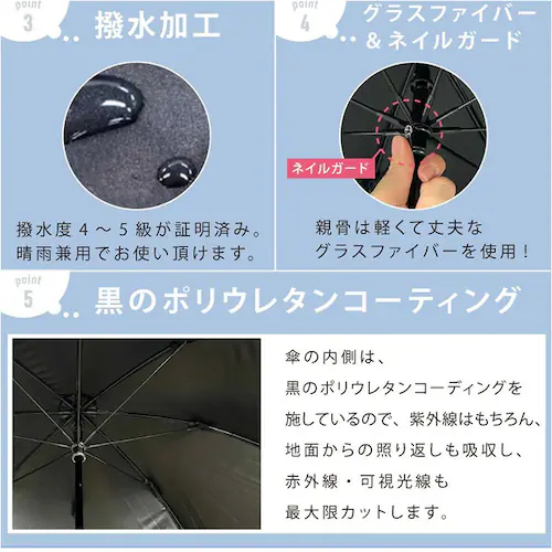 長傘 晴雨兼用 通販 pink trick ピンクトリック 日傘 フリル傘 ミニフリル傘 おしゃれ かわいい 竹製ハンドル 軽量 軽い 通勤 通学 大人 女性 持ち運び フリル コンパクト シンプル _4