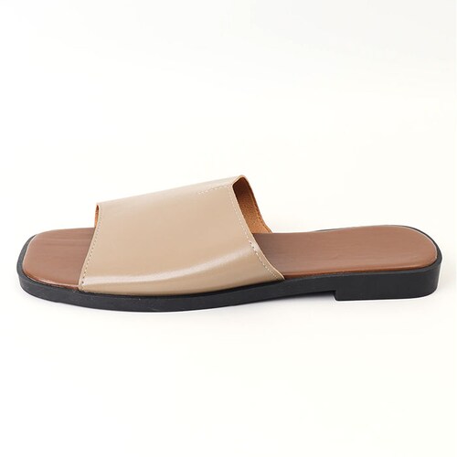 フラットサンダル レディース 通販 サンダル 疲れない きれいめ ぺたんこサンダル ローヒールサンダル コンフォートサンダル フラット スクエアトゥ オープントゥ ぺたんこ ペタンコ 歩きやすい シン_8