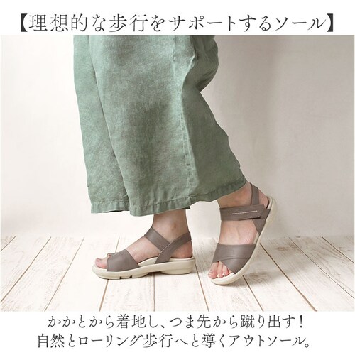 2ball ツヴォル サンダル TB-201 通販 日本製 ステッチサンダル レディースサンダル ミュール バックベルト 指圧 軽量 軽い 疲れにくい 履きやすい 歩きやすい 柔らかい クッション性 _7