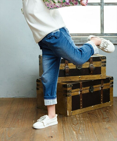 Rora �f�j���p���c �ʔ� ���[�� ���Y�� �W�[���Y �p���c ���[���A�b�v�f�j�� �L�b�Y ���̎q ���[�X ���{�� �t�� �t�H ������ �㕪�� 7���� 9���� �����₷�� �X�g���b�` ���ł��� �J�W��_7