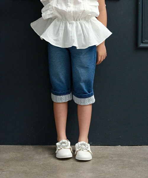 Rora �f�j���p���c �ʔ� ���[�� ���s�X �W�[���Y �p���c ���[���A�b�v�f�j�� �L�b�Y ���̎q ���[�X ���{�� �t�� �t�H �ܕ��� ������ 5���� 7���� �����₷�� �X�g���b�` ���ł��� �J�W��_1