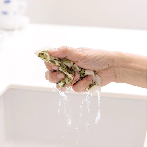 北欧 スポンジワイプ 通販 ふきん 布巾 台拭き 台ふきん キッチンクロス 油汚れ ディッシュクロス 水切りマット 吸水マット キッチンタオル タオル ギフト 森のふきん イーオクト 速乾 吸水 ギフ_15