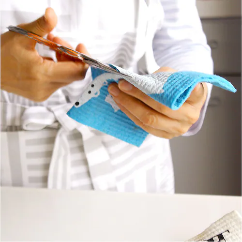 北欧 スポンジワイプ 通販 ふきん 布巾 台拭き 台ふきん キッチンクロス 油汚れ ディッシュクロス 水切りマット 吸水マット キッチンタオル タオル ギフト 森のふきん イーオクト 速乾 吸水 ギフ_16