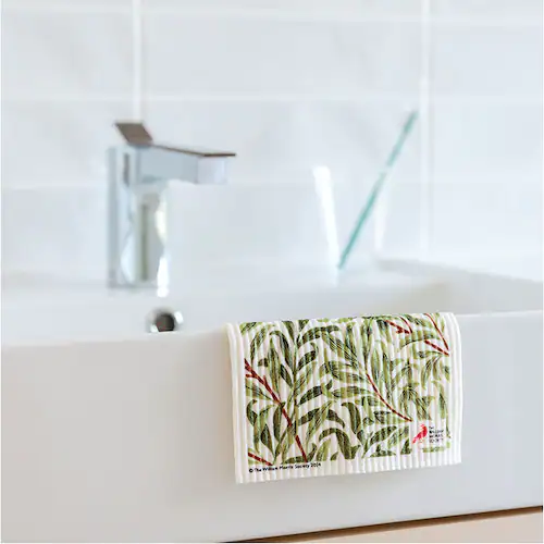 北欧 スポンジワイプ 通販 ふきん 布巾 台拭き 台ふきん キッチンクロス 油汚れ ディッシュクロス 水切りマット 吸水マット キッチンタオル タオル ギフト 森のふきん イーオクト 速乾 吸水 ギフ_17