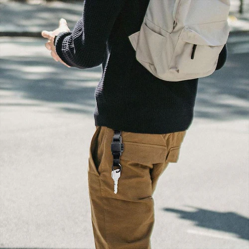 キーホルダー キーリング マグネット 通販 キーケース キークリップ Key Clip しっかりホールド マグネット式 Oリング ワンタッチ 取り外し簡単 脱着簡単 コンパクト 鍵 カギ メンズ レデ_2