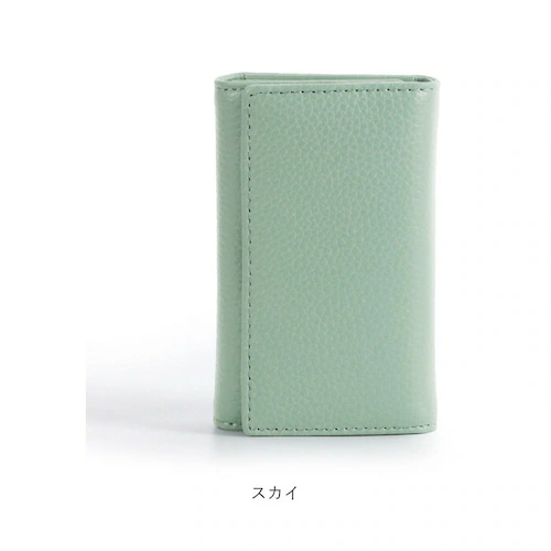 LIZDAYS リズデイズ キーケース lz-613 通販 鍵ケース レディース メンズ 革 キーフック 6連 三つ折り キーリング カード入れ 本革 レザー小物 カー用品 おしゃれ シンプル 無地 _17