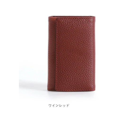 LIZDAYS リズデイズ キーケース lz-613 通販 鍵ケース レディース メンズ 革 キーフック 6連 三つ折り キーリング カード入れ 本革 レザー小物 カー用品 おしゃれ シンプル 無地 _18