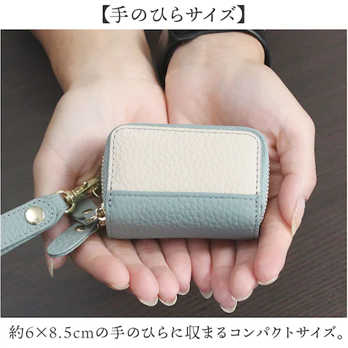 ブランポム スマートキーケース 通販 Blanc Pomme 鍵入れ キーケース スマートキーカバー 鍵ケース レザーキーケース フリーポケット キーポーチ 革 レザー コンパクト レディース 便利 _8