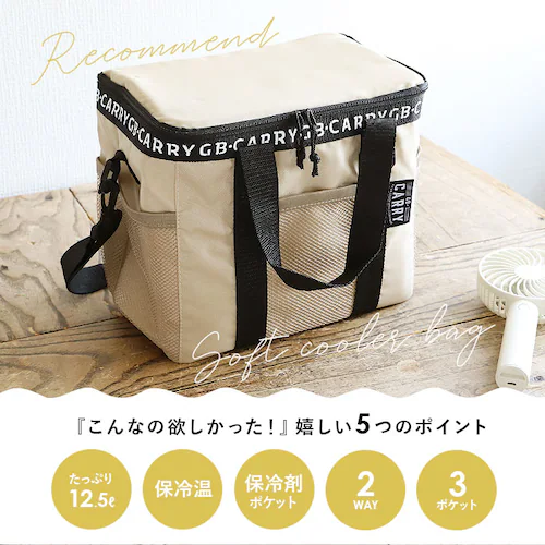 保冷バッグ 折りたたみ 通販 ソフトクーラーボックス クーラーバッグ 約 12L ショルダー 大容量 折り畳み おしゃれ キャンプ アウトドア レディース メンズ 運動会 エコバッグ 鞄 バッグ 雑貨_3