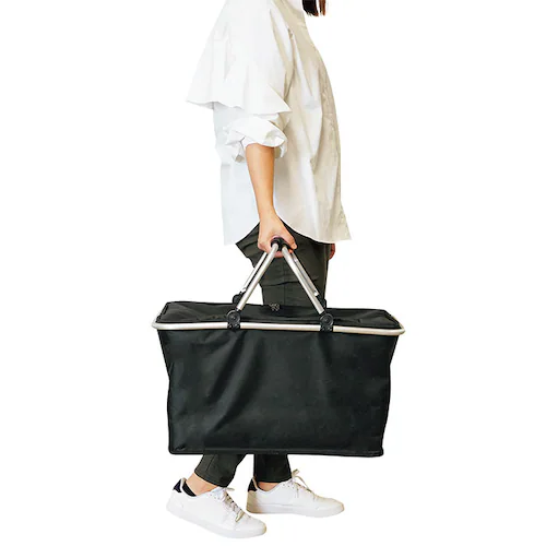 保冷バッグ 大容量 通販 クーラーバッグ カゴ用 折りたたみ 保冷 アウトドア キャンプ ソフトクーラーボックス エコバッグ バスケット おしゃれ 大きめ ショッピングバッグ 買い物バッグ 運動会 コ_10