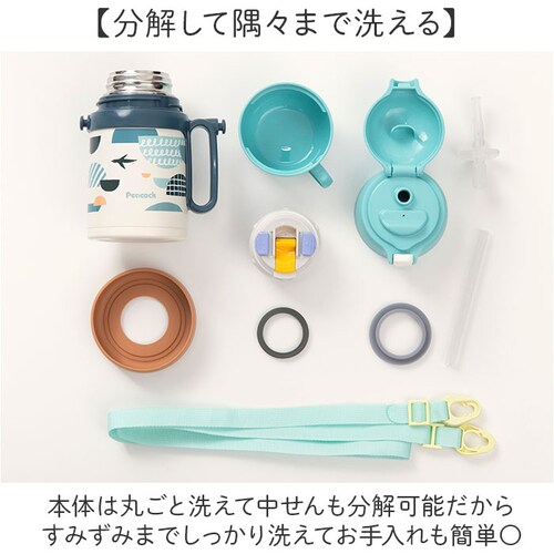 Peacock �s�[�R�b�N �{�g�� 2WAY �ʔ� ���� �q���p���� �q�ǂ��p���� �J�b�v �X�g���[ �R�b�v �q�ǂ��p �q���p �X�g���[�t�� �q�ǂ� ���ǂ� �q�� �����^�b�` �J���₷�� �����⋋ ��_12