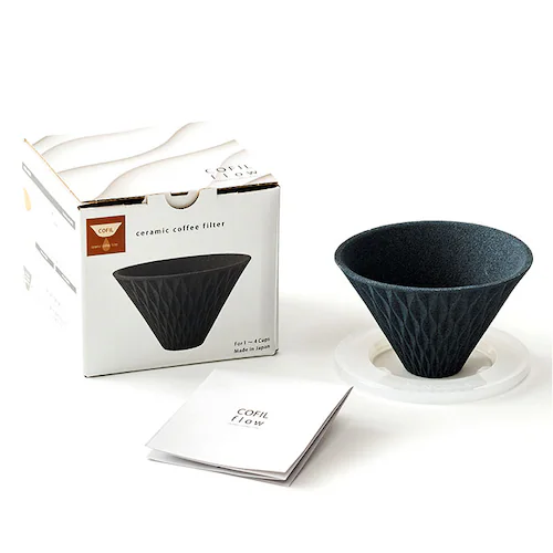 COFIL コフィル セラミックフィルター 通販 コーヒーフィルター フィルター コーヒードリッパー セラミックコーヒーフィルター エコフィルター コーヒー セラミック ドリップ ペーパーレス 円錐 _8