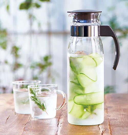 �O���[ �①�Ƀ|�b�g 1400ml �n���I HARIO �ʔ� �s�b�`���[ �L�� �􂢂₷�� �␅�|�b�g �I�t�z���C�g �O���[ �ϔM�K���X �����|�b�g �X���� �ג� �M���Ή� �����t�� ������t�� �V_6