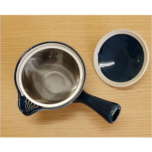 和み急須 M160 通販 日本製 国産 急須 きゅうす ティーポット 茶器 ポット 細かい網 超極細 極細 メッシュ 詰まりにくい 洗いやすい 伊万里陶芸 和食器 お茶 丈夫 長持ち ギフト 贈りもの_10