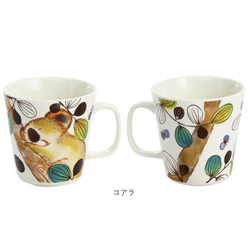 セラミック藍 マグカップ 通販 日本製 マグ カップ もふもふランド 湯呑み コップ 美濃焼 食器 動物 アニマル 電子レンジ対応 食洗機対応 ギフト 贈り物 キッチン用品 大人 可愛い かわいい お_9