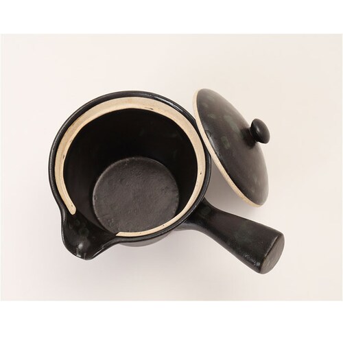 黒釉 急須 レトロ 通販 日本製 国産 きゅうす ティーポット 茶器 ポット 細かい網 超極細 極細 メッシュ 詰まりにくい 洗いやすい 伊万里陶芸 和食器 飲みやすい お茶 丈夫 長持ち ギフト 贈_8