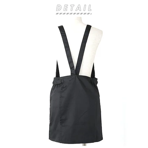 エプロン おしゃれ 通販 エプロン ナチュラル レディース ポケット たくさん h型 ワンピース ブラック ネイビー レッド ベージュ グリーン 保育士 カフェ 文化祭 イベント 無地 お尻隠れる シ_1