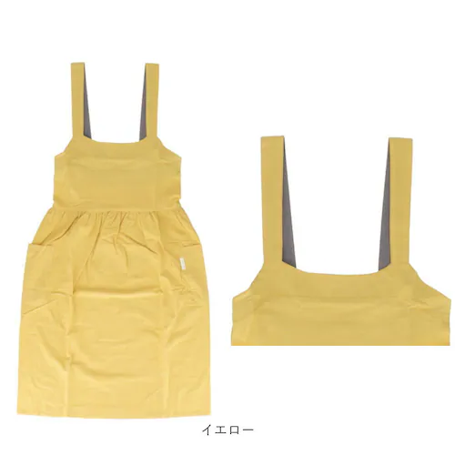 エプロン おしゃれ 通販 ワークエプロン バッククロスエプロン カフェエプロン 保育士 レディース バック クロス かぶり かぶる かぶるだけ 無地 オシャレ ポケット シンプル コットン 綿 女性用_12