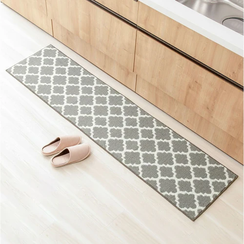 キッチンマット 180 通販 180cm 180センチ 180CM 台所マット 45x180cm 長い ロングサイズ キッチンラグマット キッチン用マット 洗える モロッカン 滑り止め付き オールシー_12