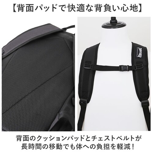 スラッシャー リュック THRASHER VJTH-0019 通販 バックパック リュックサック デイパック ブランド 通学リュック A4 通学バッグ 黒 ブラック 通学 通勤 大容量 メンズ レディ_4