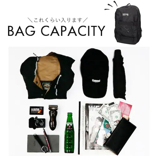 スラッシャー リュック THRASHER VJTH-0019 通販 バックパック リュックサック デイパック ブランド 通学リュック A4 通学バッグ 黒 ブラック 通学 通勤 大容量 メンズ レディ_10