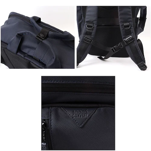 アネロ リュック anello AGB5134 通販 リュックサック ビジネスバッグ ビジネスリュック 通勤バッグ 通勤用バッグ バックパック デイパック メンズ 2way 通勤 通学 A4 撥水 キ_16