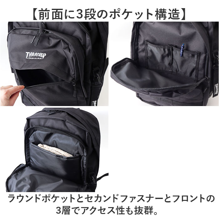 BKxSD スラッシャー リュック THRASHER VJTH-0014 通販 バックパック