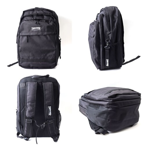 �X���b�V���[ �����b�N THRASHER VJTH-0014 �ʔ� �o�b�N�p�b�N �����b�N�T�b�N �f�C�p�b�N �u�����h �ʊw�����b�N A4 �ʊw�o�b�O �� �u���b�N �ʊw �ʋ� ��e�� �����Y ���f�B_10