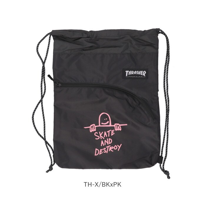 TH-W/BKxWH スラッシャー ナップサック THRASHER 通販 ナップザック