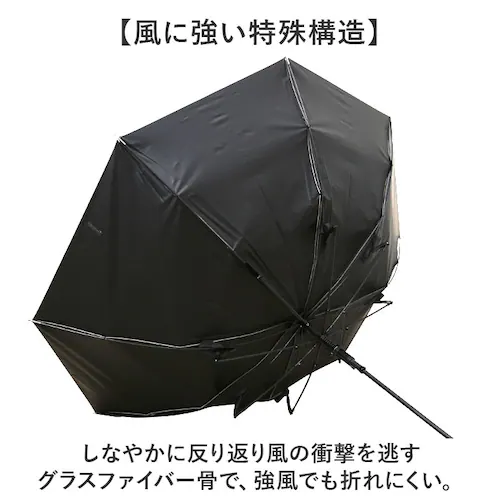 Wpc.IZA 男の晴雨兼用傘 長傘 通販 日傘 完全遮光 晴雨兼用 遮熱 メンズ 撥水 日焼け対策 紫外線対策 大きい 傘 オフィス ビジネス カサ かさ 遮光 アウトドア レジャー 夏 梅雨 レイ_4