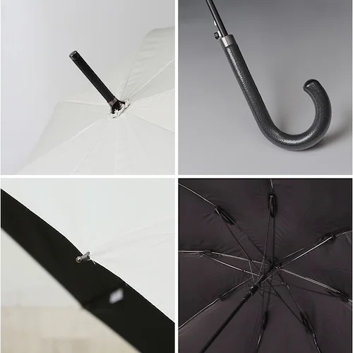 Wpc.IZA 男の晴雨兼用傘 長傘 通販 日傘 完全遮光 晴雨兼用 遮熱 メンズ 撥水 日焼け対策 紫外線対策 大きい 傘 オフィス ビジネス カサ かさ 遮光 アウトドア レジャー 夏 梅雨 レイ_9