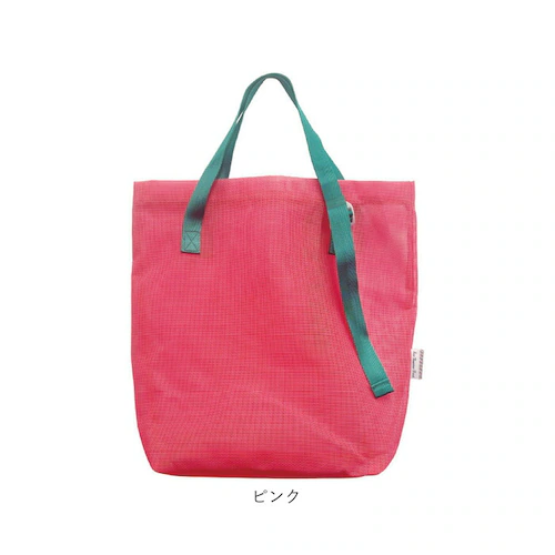 メッシュトートバッグ 通販 トートバッグ メッシュバッグ メッシュトート トートバック スパバッグ プールバッグ エコバッグ メッシュ バッグ メンズ レディース 軽量 長さ調節 丸和貿易 スパ プー_13