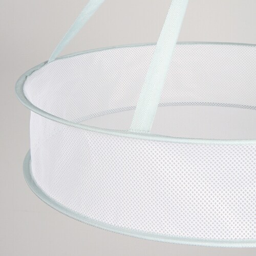 平干しネット1段 中 径48? グリーン_4