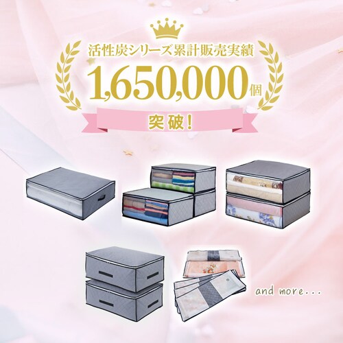 活性炭羽毛布団保存ケース2枚組_1