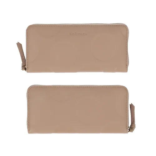 toleur 財布 トーラ ドット 通販 長財布 ながさいふ 長サイフ ロングウォレット お財布 レディース 本革 レザー 牛革 ラウンドファスナー 小銭入れあり 大容量 女性 大人 おしゃれ シンプ_10