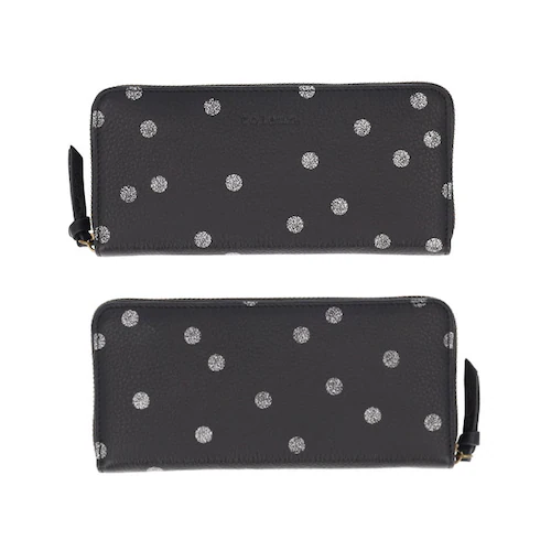 toleur 財布 トーラ ドット 通販 長財布 ながさいふ 長サイフ ロングウォレット お財布 レディース 本革 レザー 牛革 ラウンドファスナー 小銭入れあり 大容量 女性 大人 おしゃれ シンプ_11