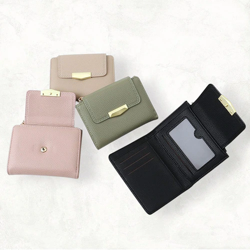 ブランポム 財布 BP-1093 通販 Blanc Pomme 本革 2つ折り 手帳型 二つ折り 折りたたみ財布 ミニ財布 コンパクト レディース 革 レザー 小銭入れ コインケース カード入れ 大人_13