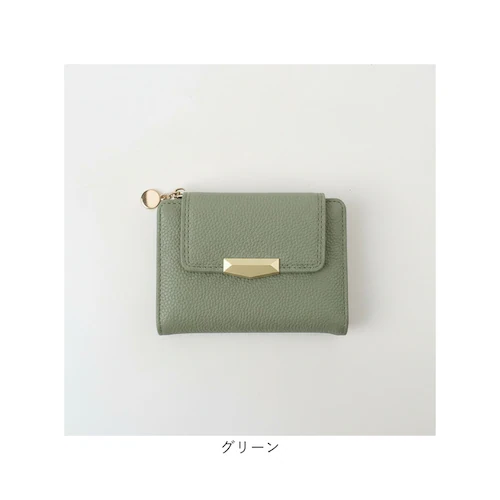 ブランポム 財布 BP-1093 通販 Blanc Pomme 本革 2つ折り 手帳型 二つ折り 折りたたみ財布 ミニ財布 コンパクト レディース 革 レザー 小銭入れ コインケース カード入れ 大人_17