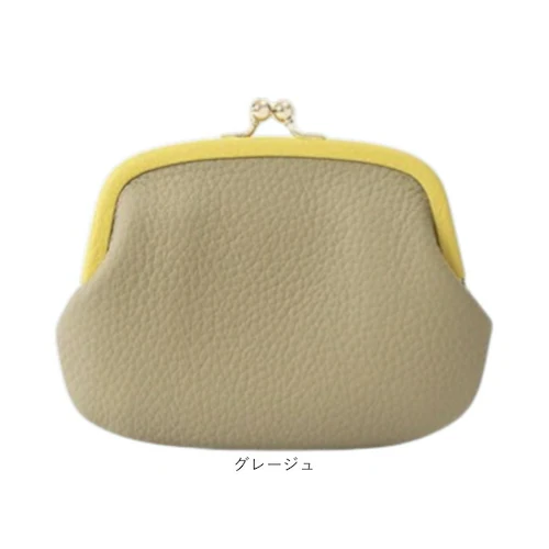 ブランポム 財布 がま口財布 通販 Blanc Pomme 本革 ミニ財布 ミニウォレット サイフ さいふ 小さい 薄い 薄型 コンパクト レディース 革 レザー 小銭入れ コインケース 大人 上品 _12