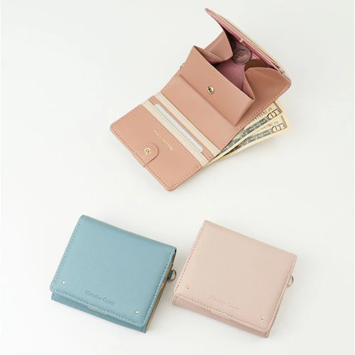 blanche coeur 財布 通販 二つ折り財布 2つ折り財布 札入れ ボックス型小銭入れ box型小銭入れ 折りたたみ財布 ミニ財布 コンパクト 軽量 軽い レディース メンズ 男性 大人 女性_11