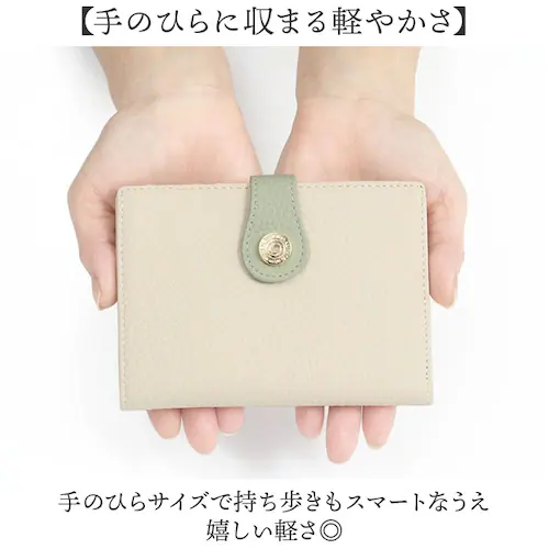 �u�����|�� ���z BP-1087 �ʔ� Blanc Pomme �{�v 2�܂� �蒠�^ ��܂� �܂肽���ݍ��z �~�j���z �R���p�N�g ���f�B�[�X �v ���U�[ ���K���� �R�C���P�[�X �J�[�h���� ��l_7