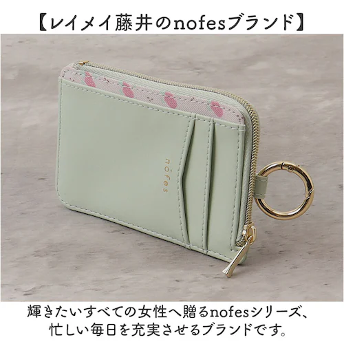 ノフェス フラグメントパスケース 通販 nofes NSP1447 パスケース フラグメントケース 定期入れ 小銭入れ 小物入れ おしゃれ レディース 大人 可愛い レイメイ藤井 大学生 高校生 女子_6