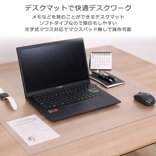 デスクマット クリア 50×60cm_2