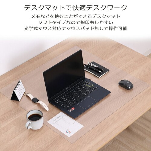 デスクマット クリア 65×70cm_2