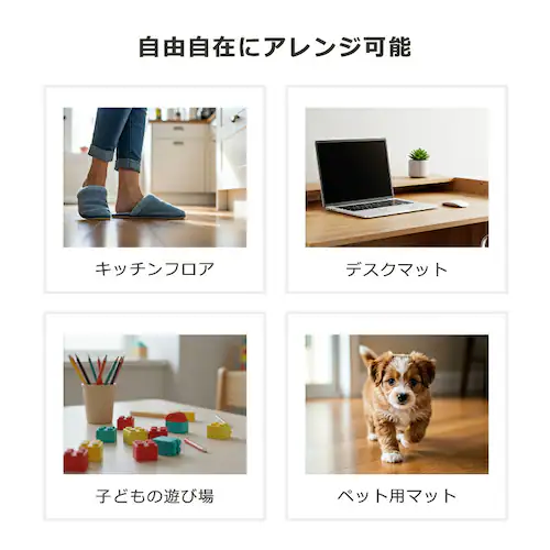 チェアマット クリア 70×75cm_8