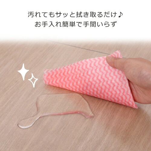 デスクマット クリア 55×65cm_4