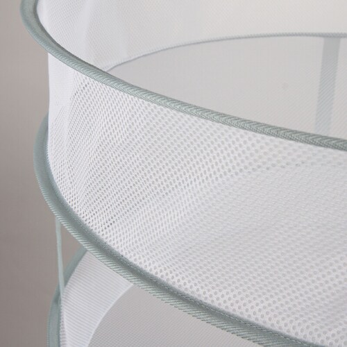 平干しネット 2段 大 径61? グリーン_4