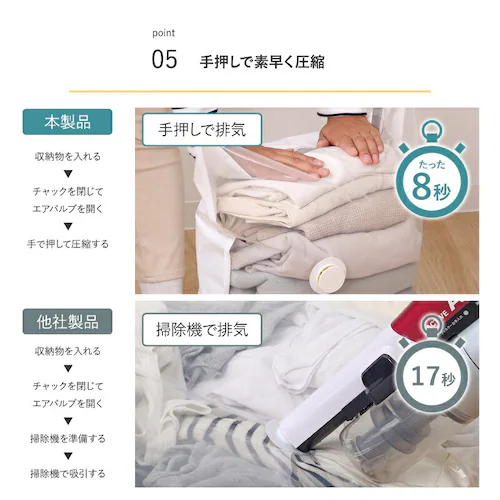 一体型圧縮ボックス グリーン_7