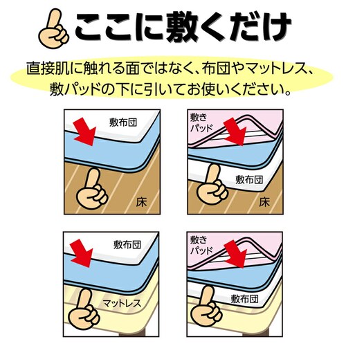 ドライ吸湿防ダニマットシンク゛ル2枚組 廃盤_5